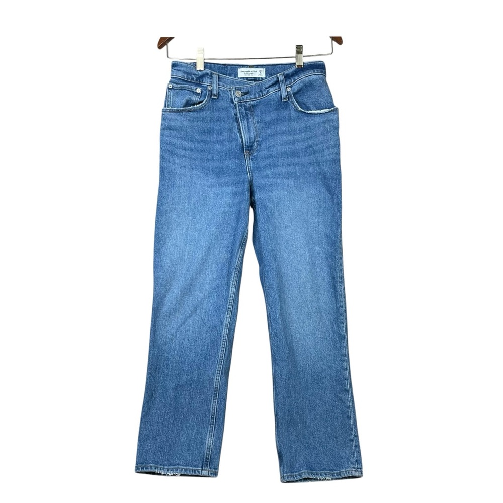 Abercrombie & Fitch Women Jeans 90s Straight Ultra High Rise Curve Love 29 EUC
